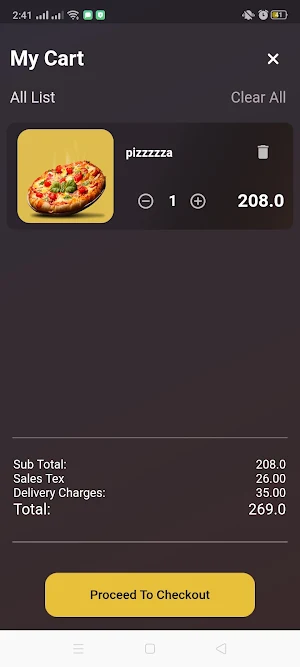 Mehar's Kitchen Screenshot 1