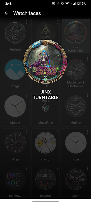 LOL  Jinx Turntable Screenshot 0