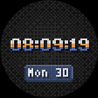 Simple 8bit Digital Watchface
