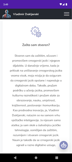 MontenegroGPT Screenshot 3