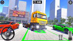 Truck Simulator: Parking Truck Games Screenshot 0