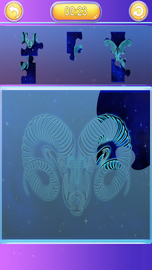 Zodiac Signs Jigsaw Puzzle Screenshot 3