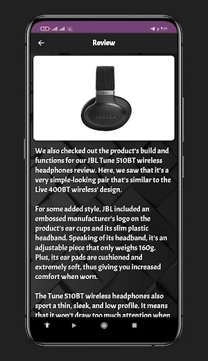 JBL Tune 510BT Guide Screenshot 2
