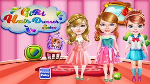Girls hairdresser salon Screenshot 0