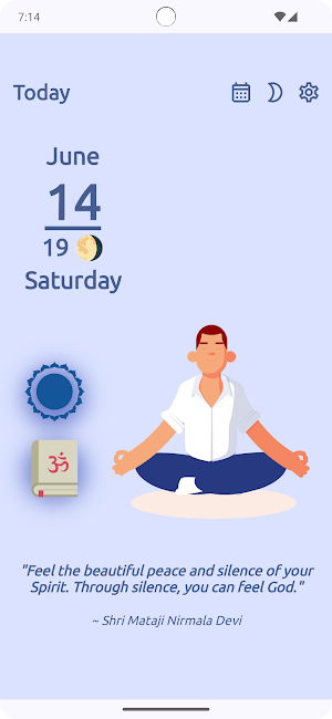 Sahaja Calendar Screenshot 0