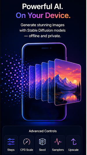 Pocket Diffusion: Local AI Art Screenshot 1