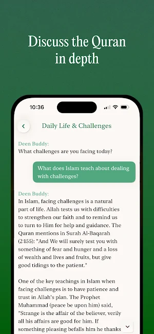 Deen Buddy - Quran Chat Screenshot 2
