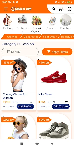 Bzness Hub - Online Shopping Screenshot 1