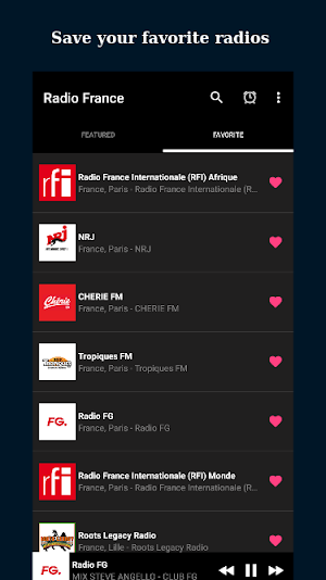 Online Radio France: AM & FM Screenshot 1