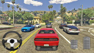 Dodge Challenger Driving Simulator Screenshot 0