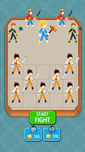 Merge Stickman Warrior Screenshot 2