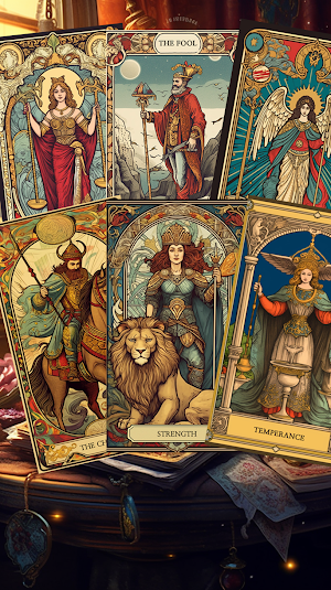 Today's fortune She`s Tarot Screenshot 0