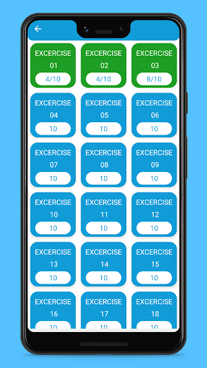 Daily English Grammar Test Screenshot 1