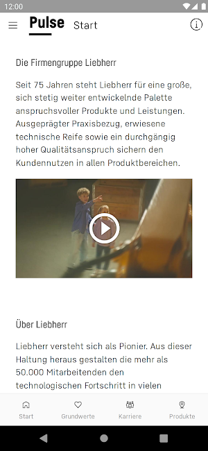 Liebherr Pulse Screenshot 0
