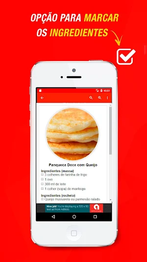 Receitas de Panqueca Doce Screenshot 3