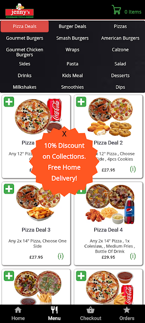 Jennys Pizza Worle Screenshot 2