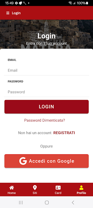 Matera Card Screenshot 3
