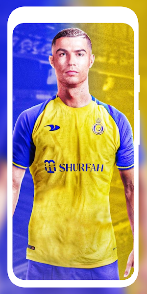 Ronaldo Al Nassr Wallpaper 4K Screenshot 1