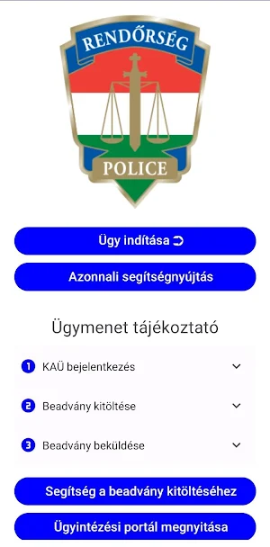 Rendőrségi bejelentés Screenshot 0