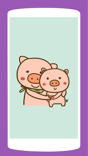 Cute Little Pig Wallpaper 4K Screenshot 0