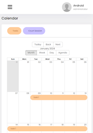 Abdallah Lawfirm Screenshot 1