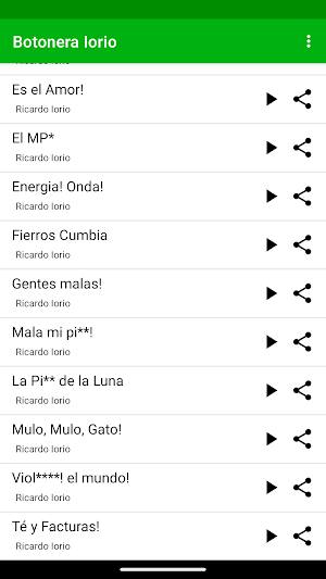 Botonera de Ricardo Iorio Screenshot 1