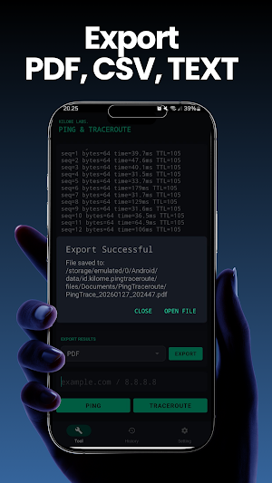 Ping & Traceroute - Network Screenshot 2