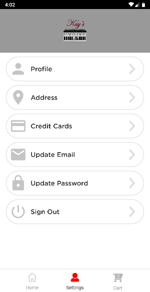 Kays Italian Restaurant Screenshot 1