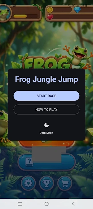 Frog Jungle Jump Race Screenshot 3