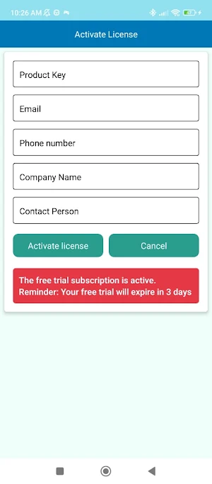 Quickbill Invoice Billing App Screenshot 2