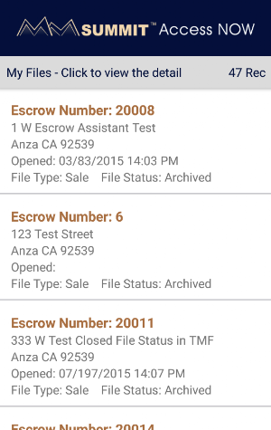 Summit Access Now Screenshot 1