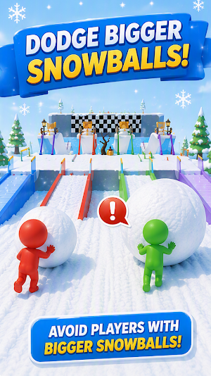 Snow Race Screenshot 2