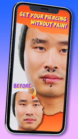Virtual Piercing Pro Screenshot 3