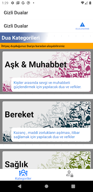 Gizli Dualar Screenshot 2