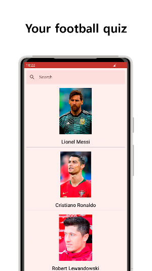Guess a football player: quiz Screenshot 0