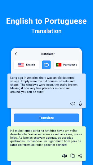 English Portuguese Translator Screenshot 1