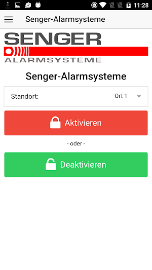 Senger-Alarmsysteme Screenshot 0