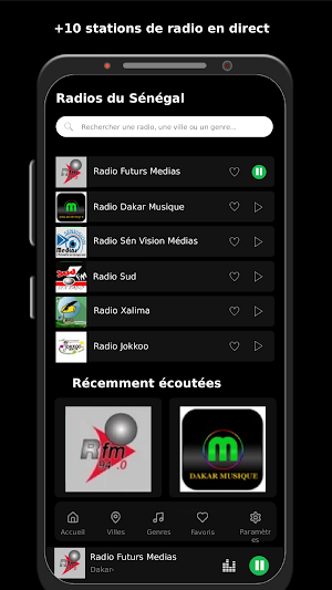 Radios du Sénégal Screenshot 0