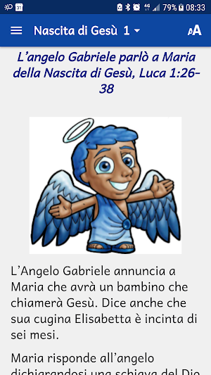 Bibleview - Nascita di Gesù Screenshot 1