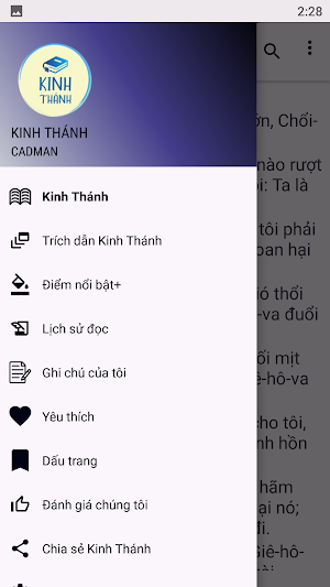 KiNH Thánh - Vietnamese Bible Screenshot 0