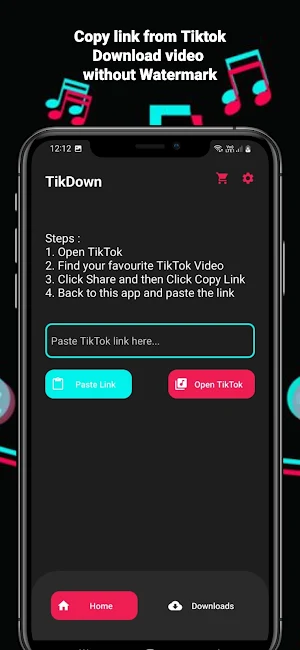 TikDown : TT Video Downloader Screenshot 0