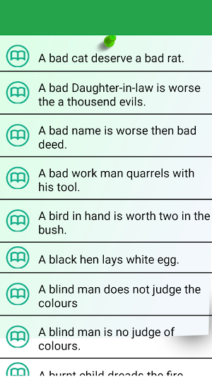 Dictionary Of Proverbs Screenshot 0