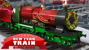 New Year Train Simulator Screenshot 1