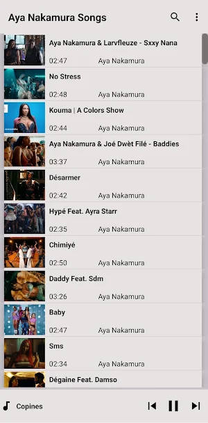 Aya Nakamura Songs Screenshot 3