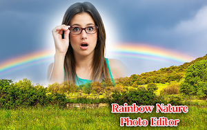 Rainbow Nature Photo Editor Screenshot 1