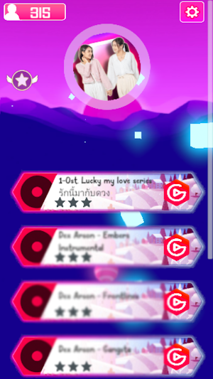 Lucky My Love Tiles Hop Screenshot 0