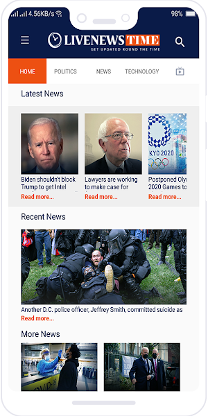 Live News Time | Headlines & Latest Updates Screenshot 1