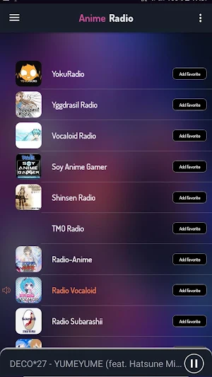 Anime Radio Screenshot 1