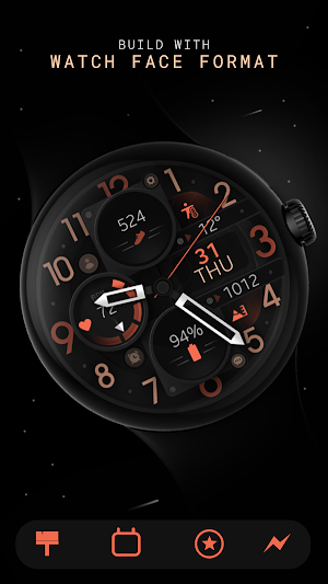 Dream 148 Analog watch face Screenshot 1