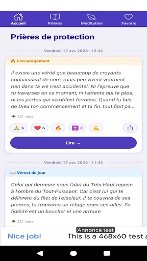 Prieres de Protection Screenshot 2